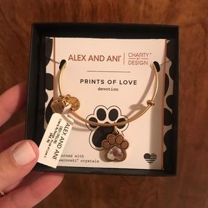 Alex and Ani Prints of Love Bracelet